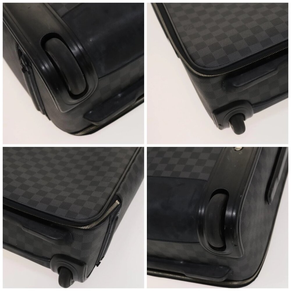 LOUIS VUITTON Damier Graphite Pegas 55 suitcase N23300 LV Auth 123620 - Picture 14 of 16